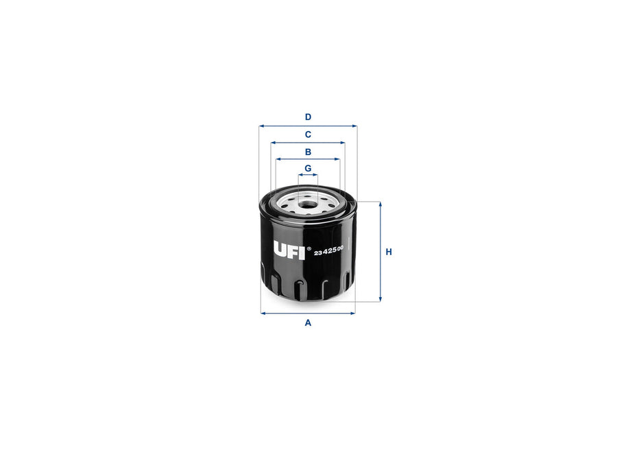 Original UFI Filters Ölfilter SpinOn 23.425.00