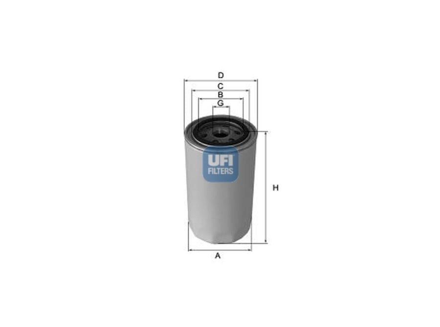 Original UFI Filters Ölfilter SpinOn 23.577.00