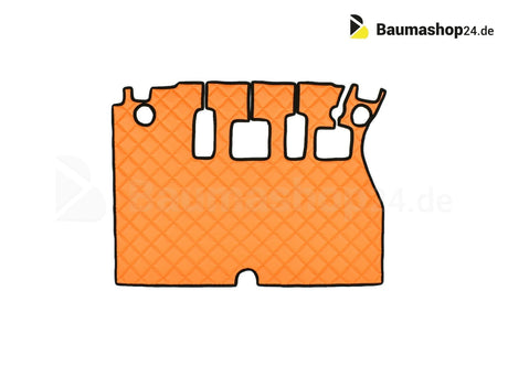 Volvo Fußmatte mit 5 Hydraulische Aussparungen EC550 C-D-E
