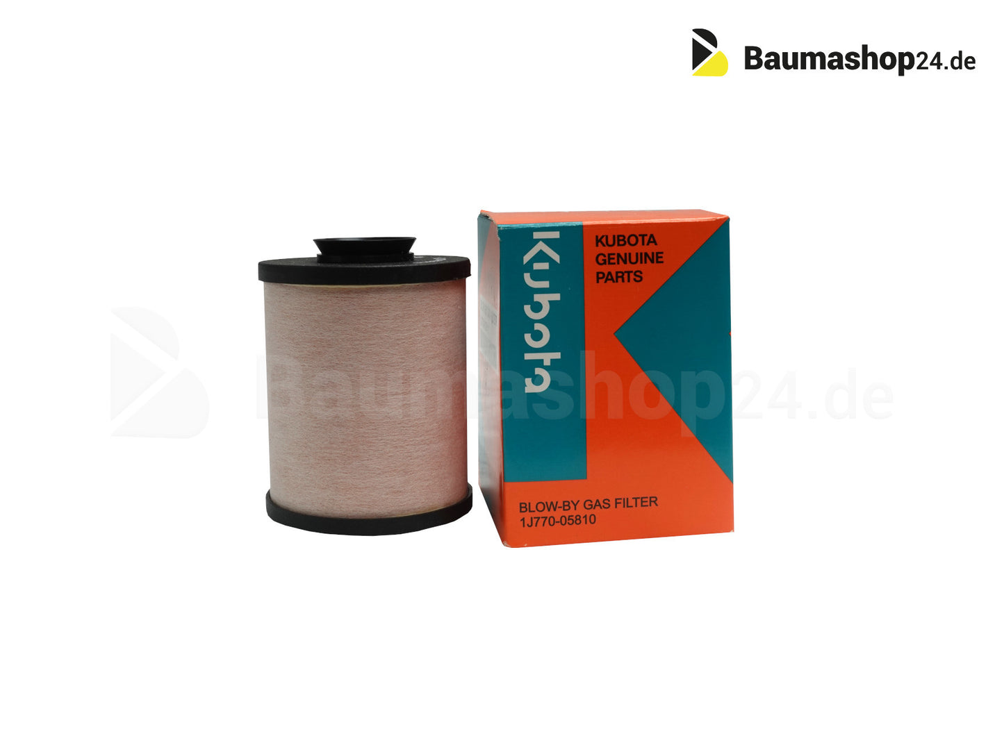 Kubota oil separator incl. O-ring 1J770-05810 for R065-R085 | KX042-KX080