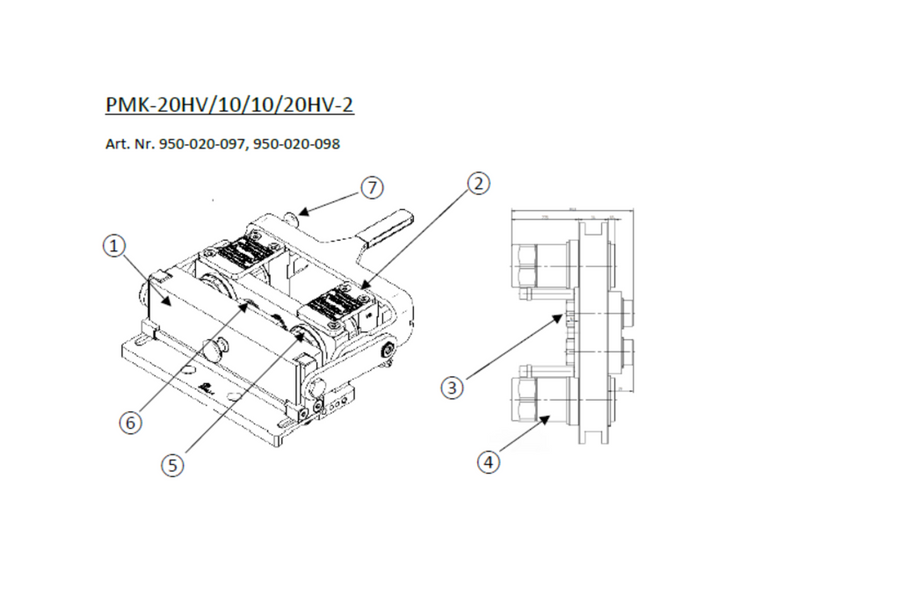 Taklock Ersatzteil Kupplungsstecker DN10 für PMK-20HV Sonstige Ersatzteil