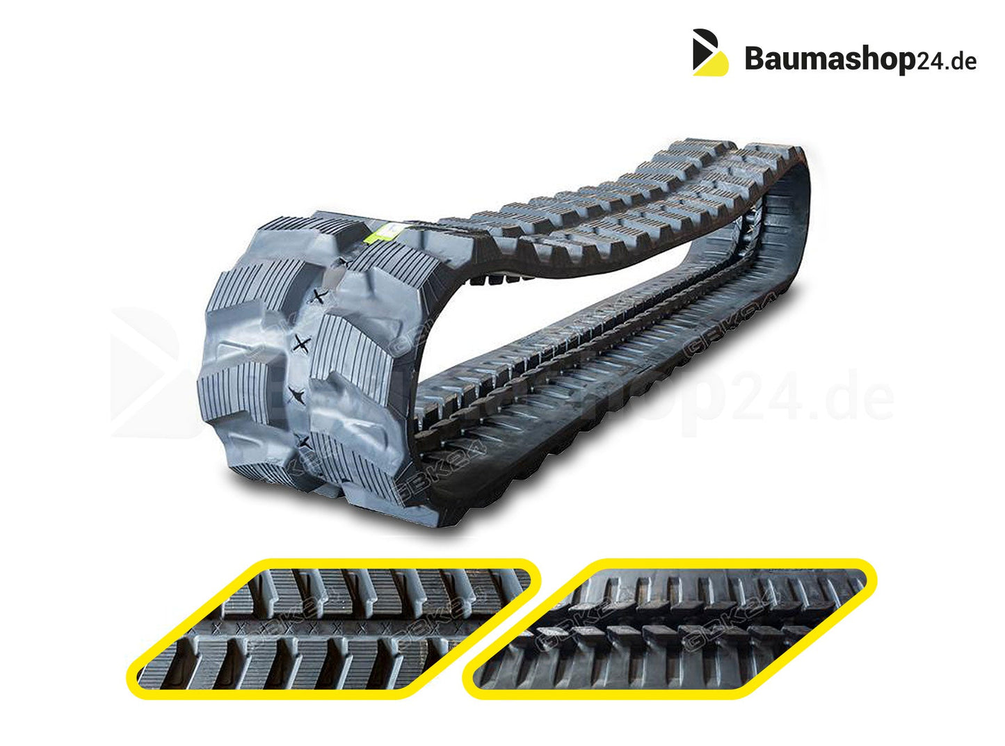 350x52.5x90W rubber track Premium AVT for 4.8t excavator