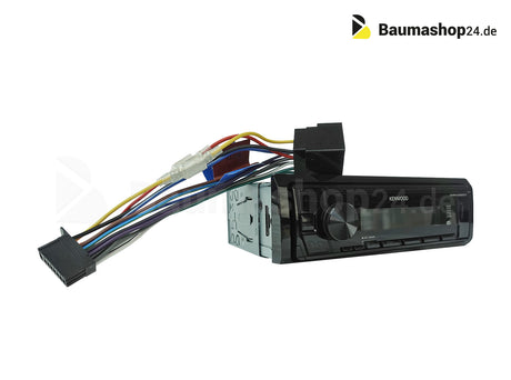 Original Kenwood Radio KMM-DAB307 für Baumaschinen