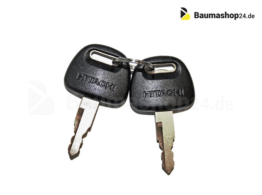 Genuine Replacement key Hitachi 4453488 for Hitachi Baumaschinen (2 pieces)