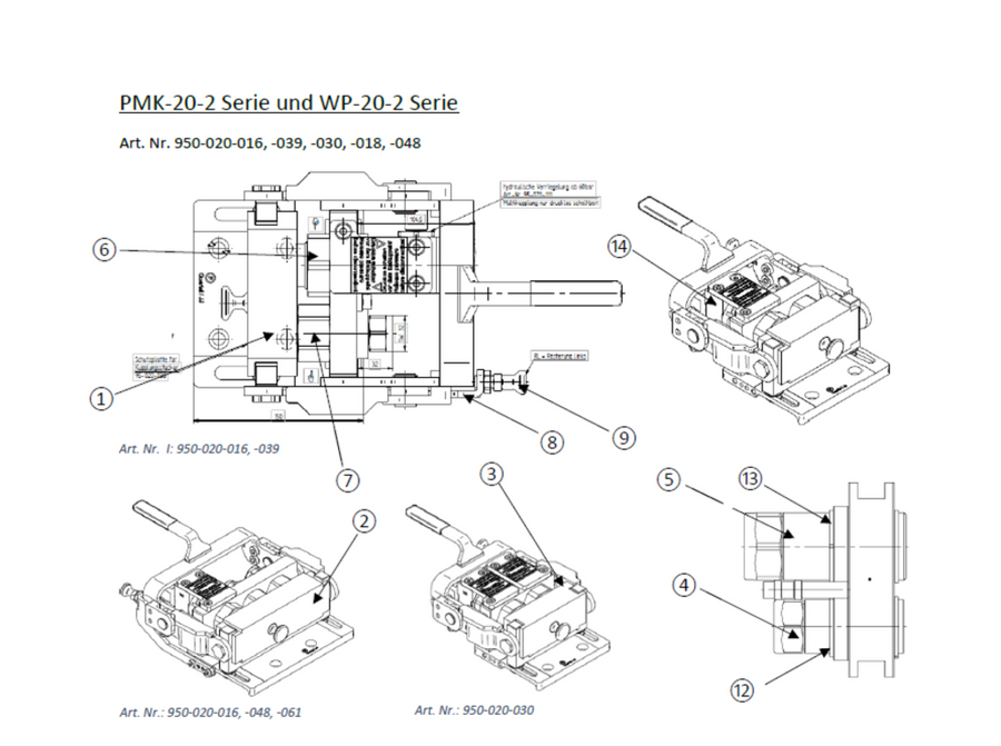 Taklock Ersatzteil Kupplungsmuffe DN20 für WP20-2
