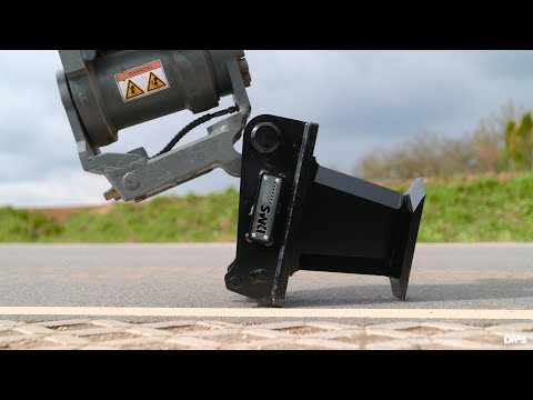 WR20 root rat with quick changer adapter MS01 - 1.0 to 2.0 tons