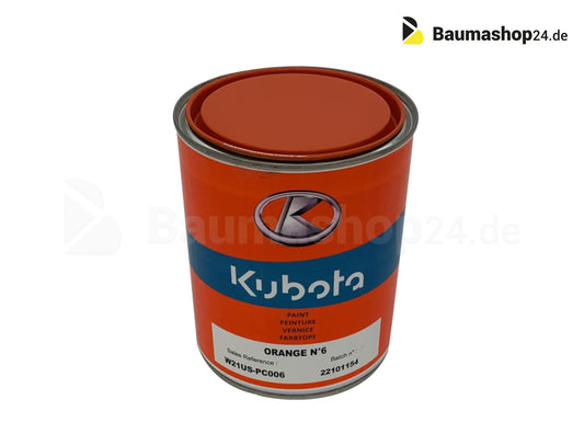 Original Kubota Paint Can Orange W21US-PC006