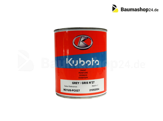 Kubota Paint Can Gray W21US-PC027 for KC110SL-4