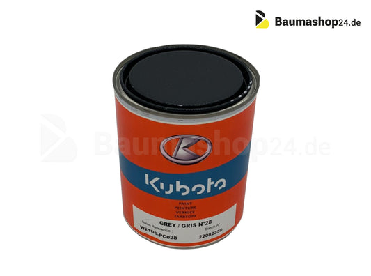 Genuine Kubota Paint Can Gray W21US-PC028